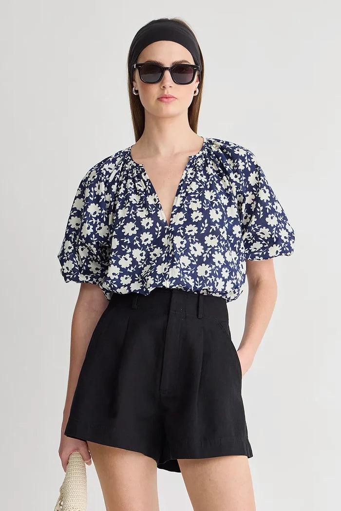 Nele Lantern Sleeve Top Shirts & Tops Apiece Apart