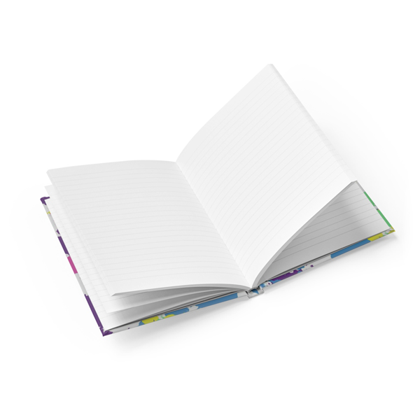 Neon Splatter Journal