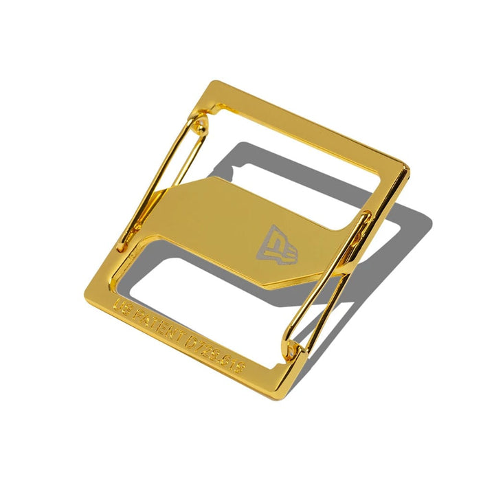 Pictured is this New Era Cap Clip in gold. 1