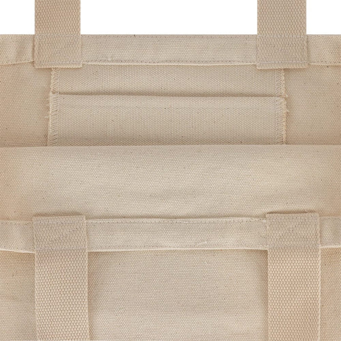 Pictured is this New Era Graphic Tote Bag in light beige. 4