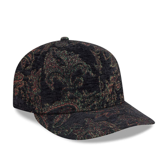 Pictured is this New Era Jacquard Chenille 59FIFTY Fitted cap in black. 4