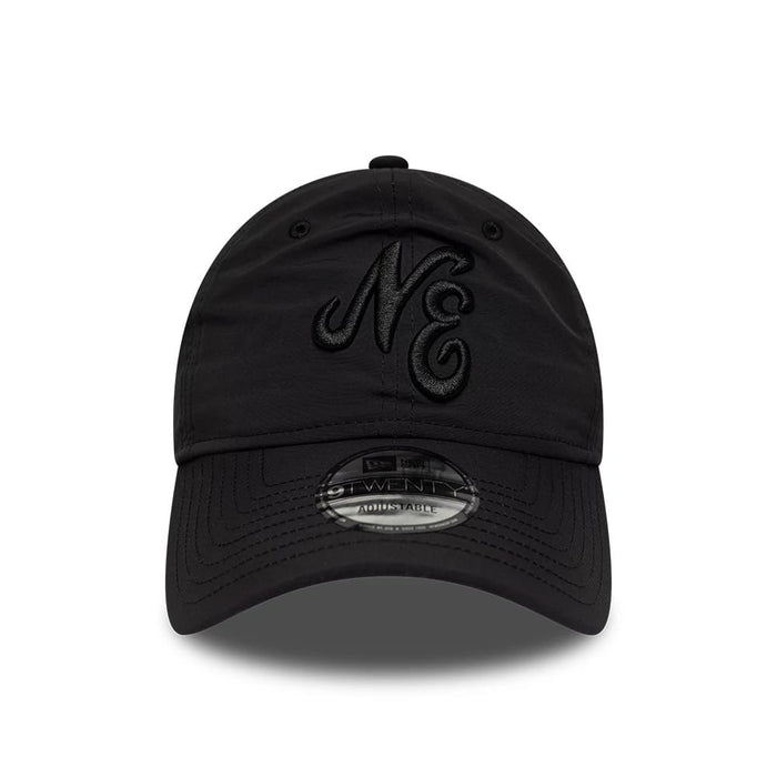Pictured is this New Era Recycled 9TWENTY cap in Black On Black. 2