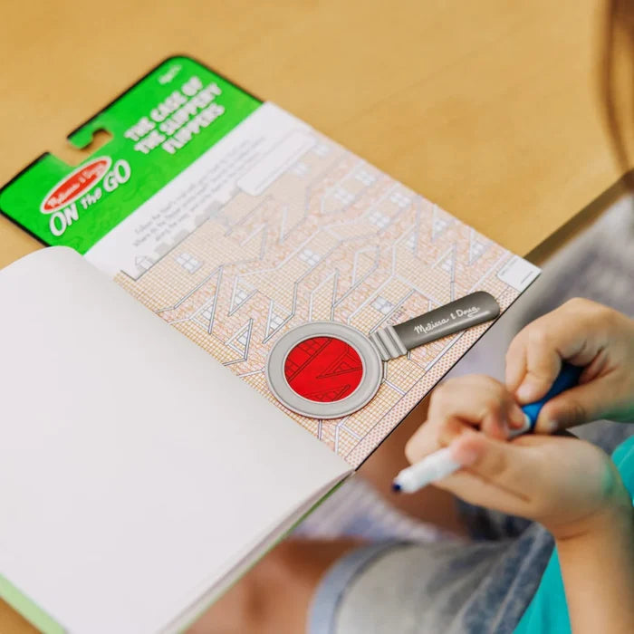 *NEW* Melissa & Doug On-the-Go Secret Decoder - The Case of the Slippery Flippers