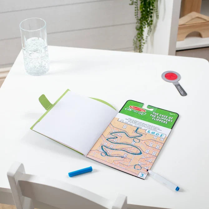 *NEW* Melissa & Doug On-the-Go Secret Decoder - The Case of the Slippery Flippers