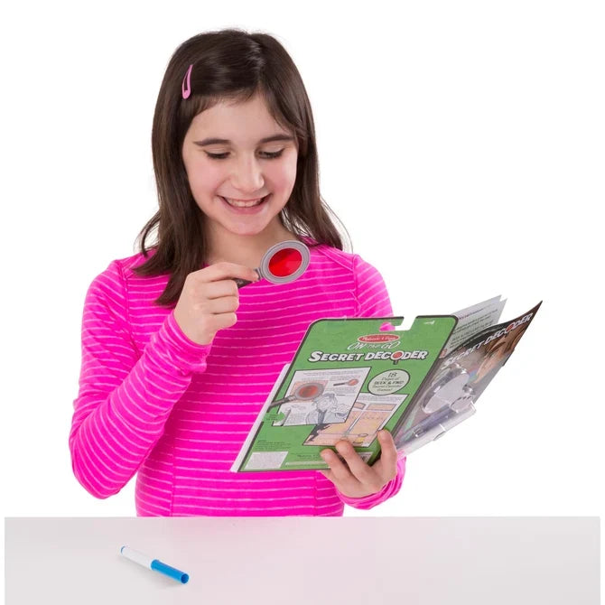 *NEW* Melissa & Doug On-the-Go Secret Decoder - The Case of the Slippery Flippers