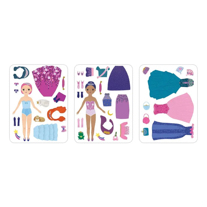 *NEW* Mudpuppy Magnetic Dress-Up Tin: Princess Magic
