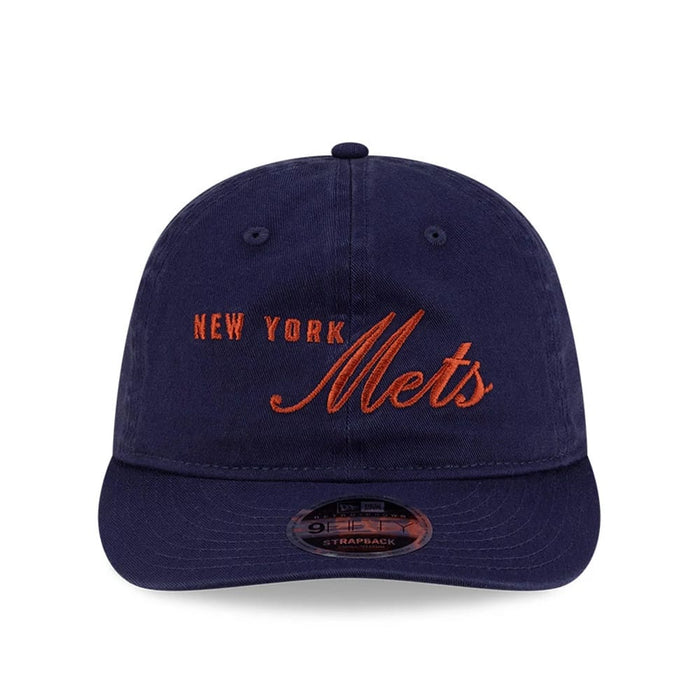 Pictured is this Thisisneverthat X MLB New York Mets Retro Crown 9FIFTY cap in navy. 2