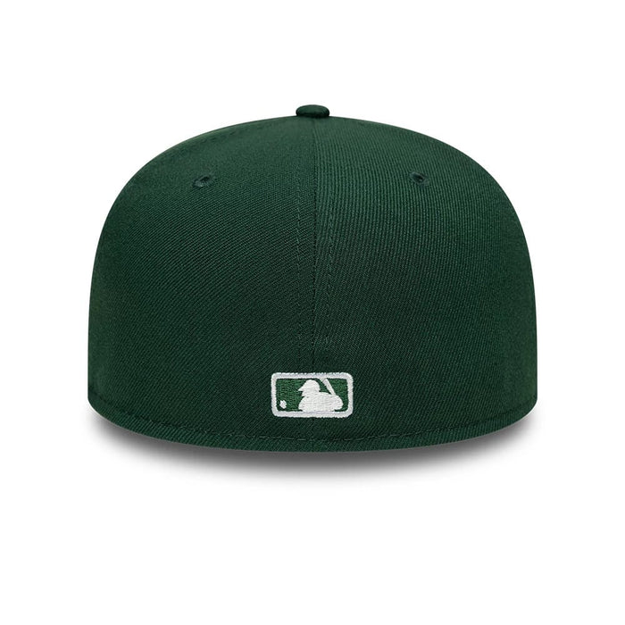 Pictured is this MLB New York Yankees Core 59FIFTY Fitted cap in dark green. 5