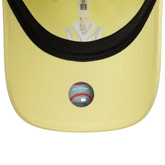 Pictured is this MLB League Essential New York Yankees 9TWENTY cap in pastel yellow. 5
