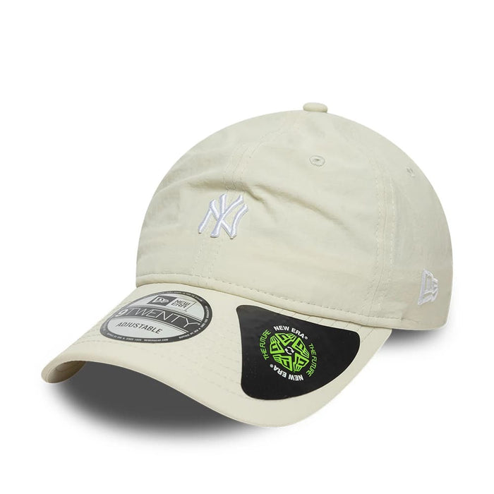 Pictured is this MLB Recycled New York Yankees 9TWENTY cap in light beige. 1