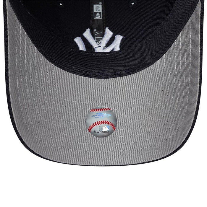 Pictured is this MLB Wool New York Yankees 9TWENTY Adjustable cap in navy. 2