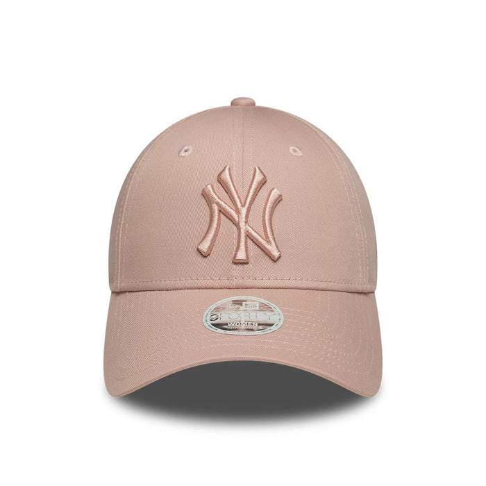 Pictured is this Womens MLB League Essential New York Yankees 9FORTY cap in pastel pink. 2