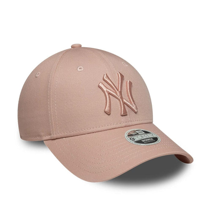 Pictured is this Womens MLB League Essential New York Yankees 9FORTY cap in pastel pink. 3