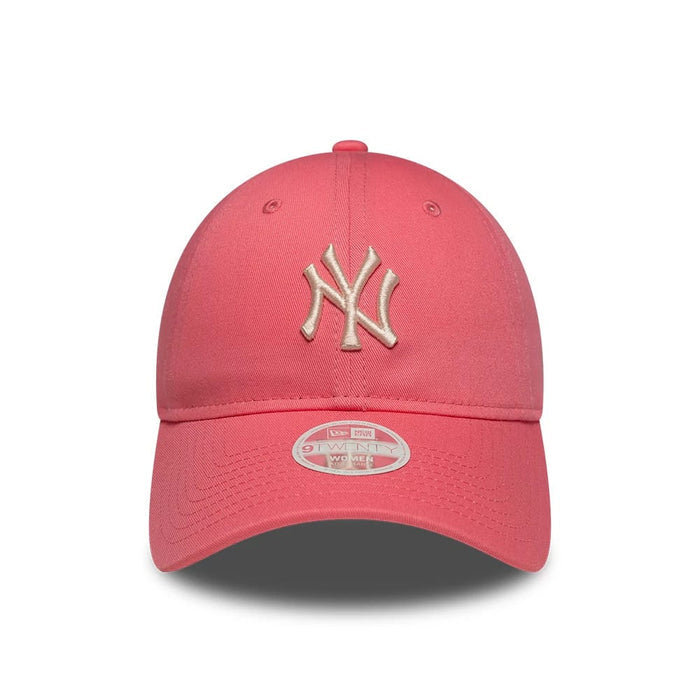 Pictured is this Womens MLB League Essential New York Yankees 9TWENTY cap in pink. 2
