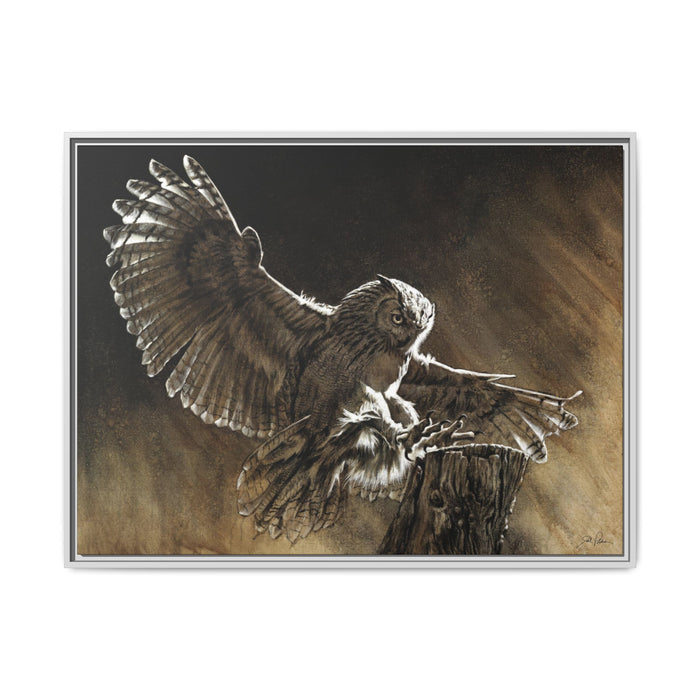 40" x 30" (Horizontal) / White / 1.25"