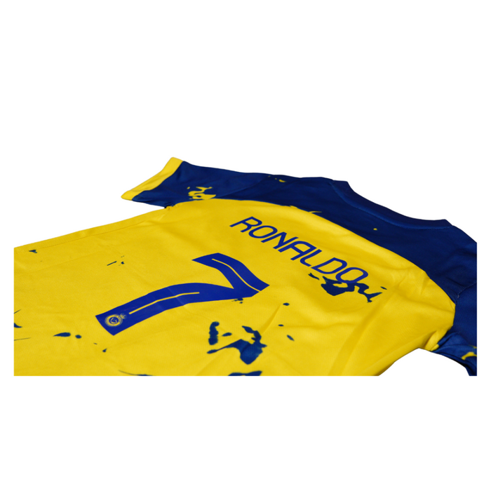 NIKE ALNASR SURFAH RONALDO HOME JERSEY FOOTBALL KIT KIDS