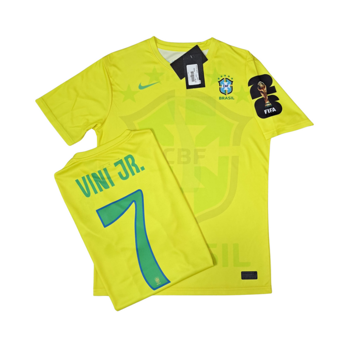 NIKE BRAZIL VINI JR 2026 WORLD CUP FOOTBALL HOME SHIRT