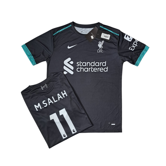 NIKE LIVERPOOL.F.C M.SALAH FOOTBALL AWAY SHIRT 2024-2025