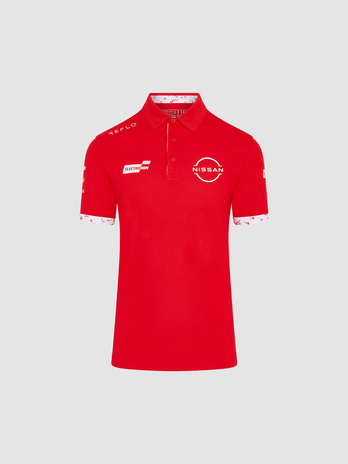 Nissan Formula E Replica Men's Polo Shirt - Season 12 Reflo