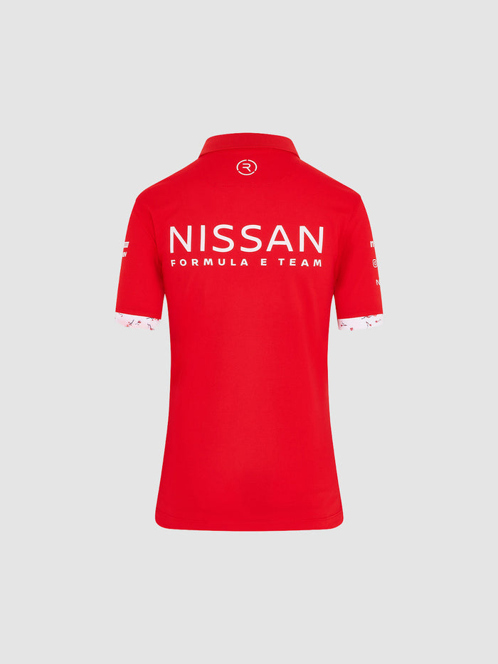 Nissan Formula E Replica Women's Polo Shirt - Season 12 Reflo