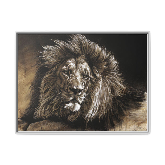 40" x 30" (Horizontal) / White / 1.25"