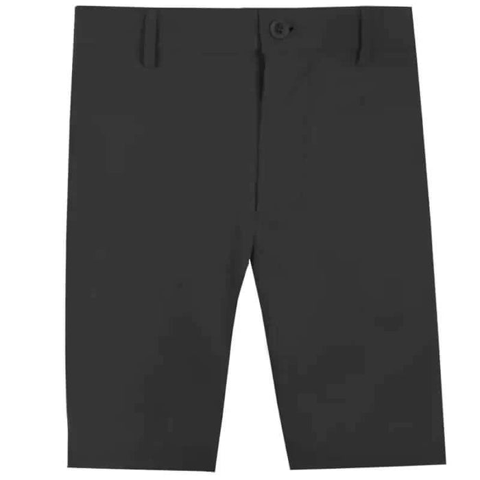 black golf shorts