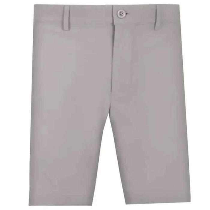 grey golf shorts