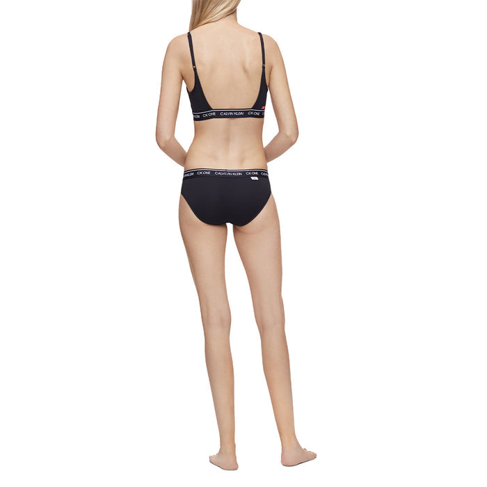 One Cotton Bikini with Elastic Waistband