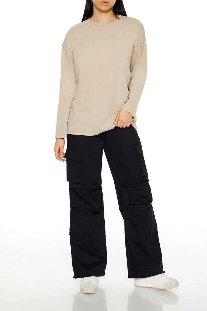Oversized Drop-Sleeve Top