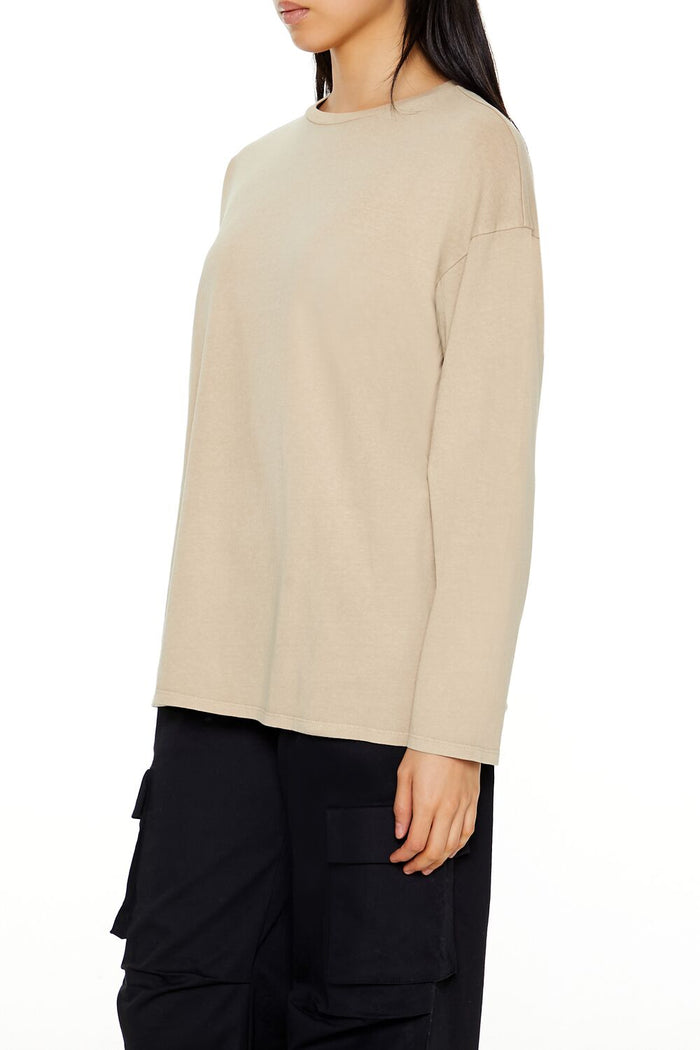 Oversized Drop-Sleeve Top