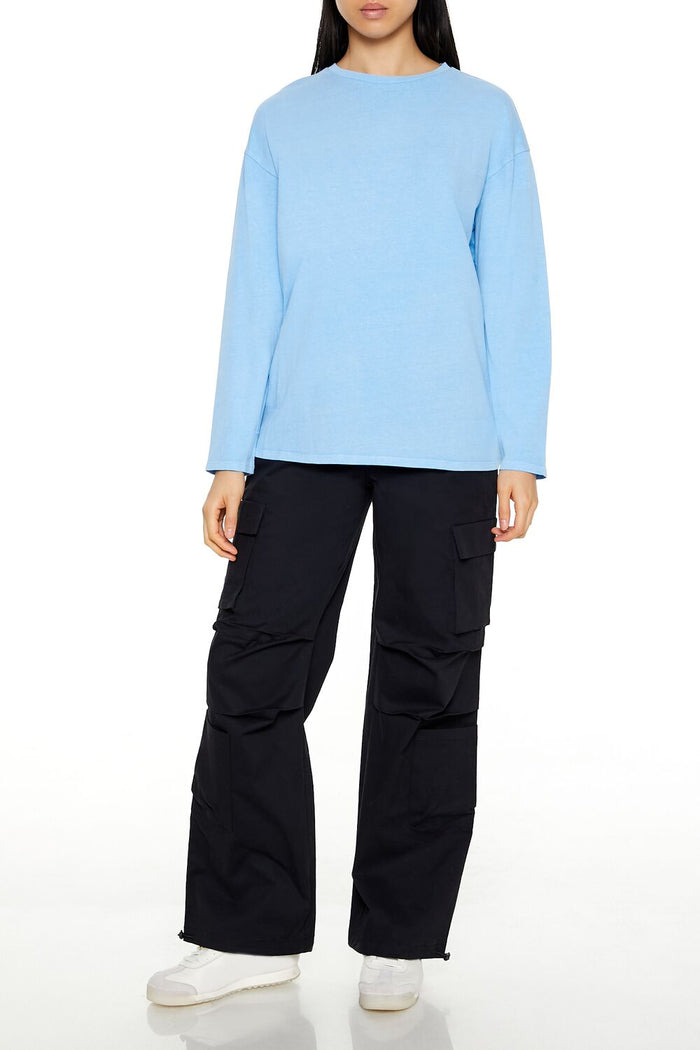 Oversized Drop-Sleeve Top