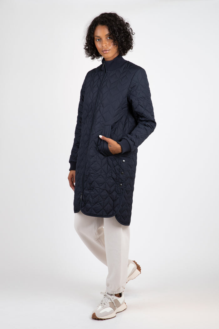 Padded Quilt Coat Jackets & Coats Ilse Jacobsen
