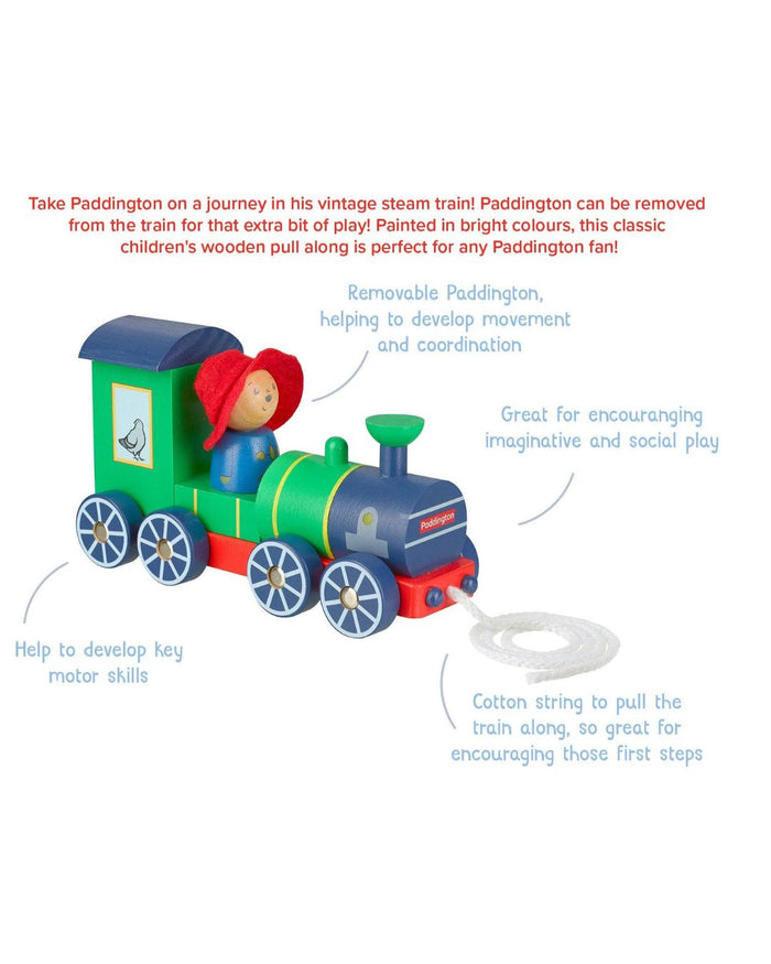 Paddington™ Wooden Steam Train Pull-Along Toy