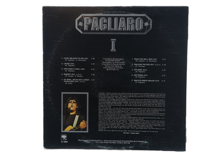 Pagliaro - I