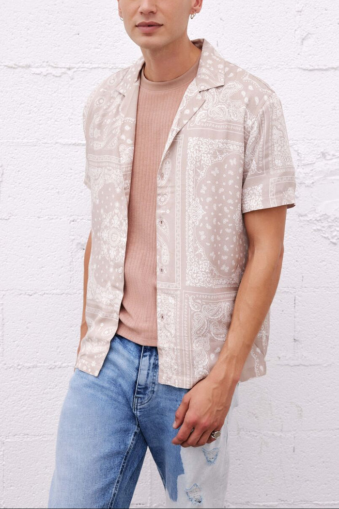 Paisley Print Shirt