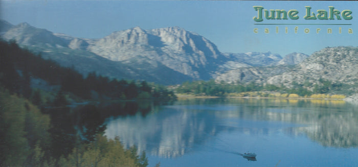 Panoramic June Lake Postcard