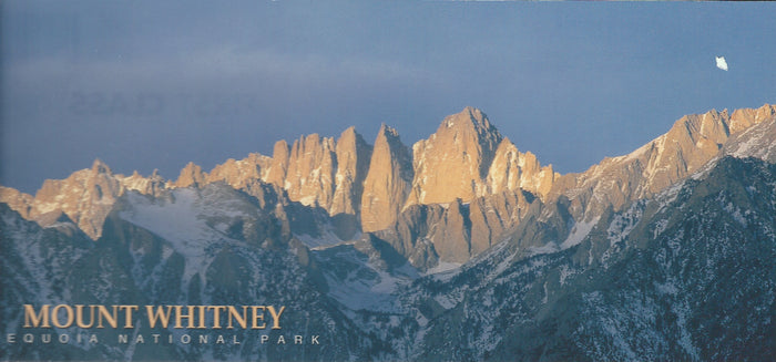 Panoramic Mt. Whitney Postcard