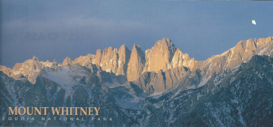 Panoramic Mt. Whitney Postcard