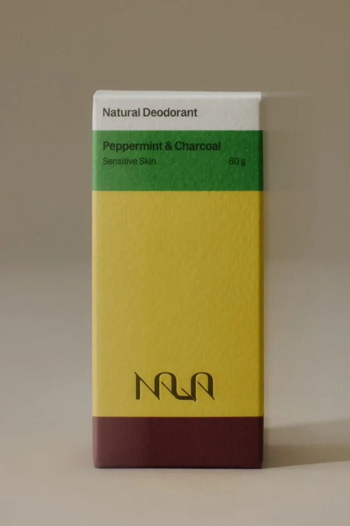 Peppermint & Activated Charcoal Natural Deodorant Apothecary Nala