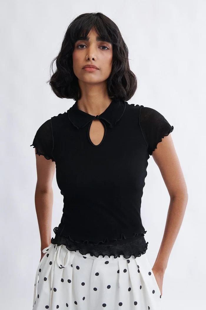 Percy Polo Top Shirts & Tops Eliza Faulkner