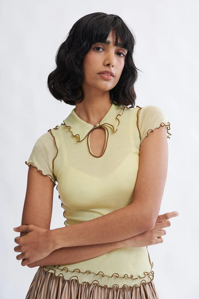 Percy Polo Top Shirts & Tops Eliza Faulkner