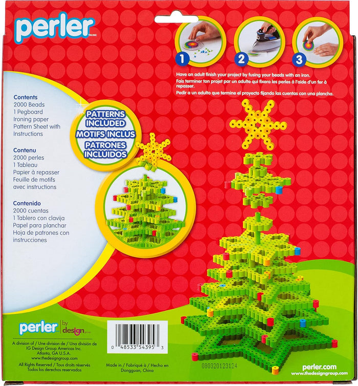 Perler: 3D Christmas Tree: Fused Beads Kit