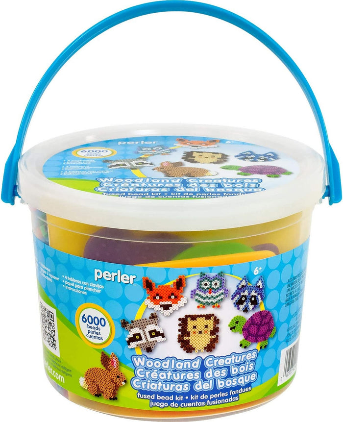 Perler: Woodland Creatures: Fused Bead Bucket Kit