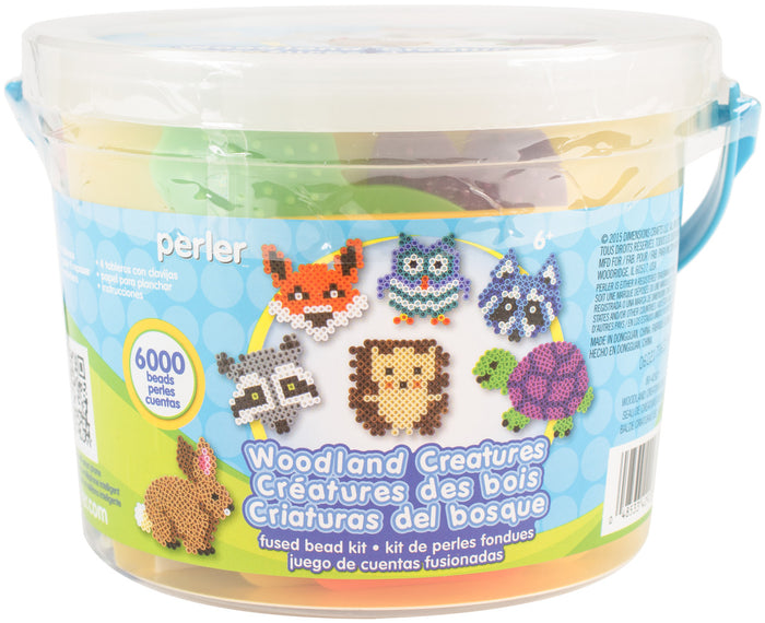 Perler: Woodland Creatures: Fused Bead Bucket Kit