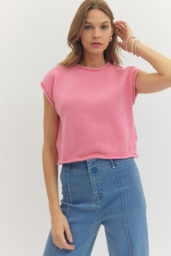 PERRY PINK TOP
