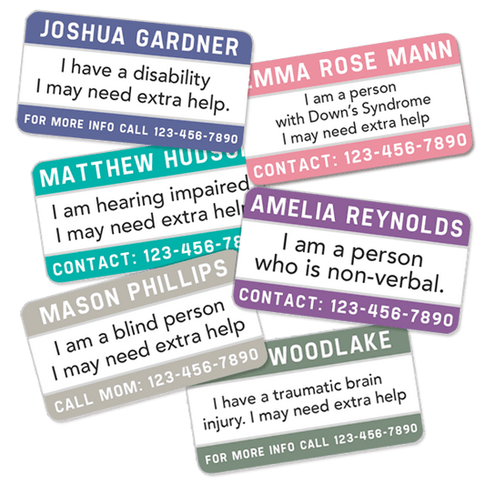 Person First Identity Labels example image.