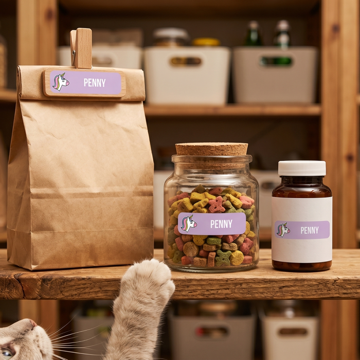 Pet  Large All Purpose Labels