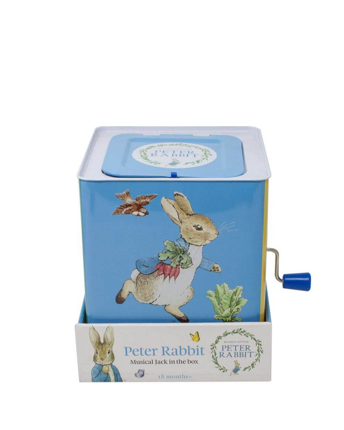 Peter Rabbit Jack In The Box - The Blue Zebra
