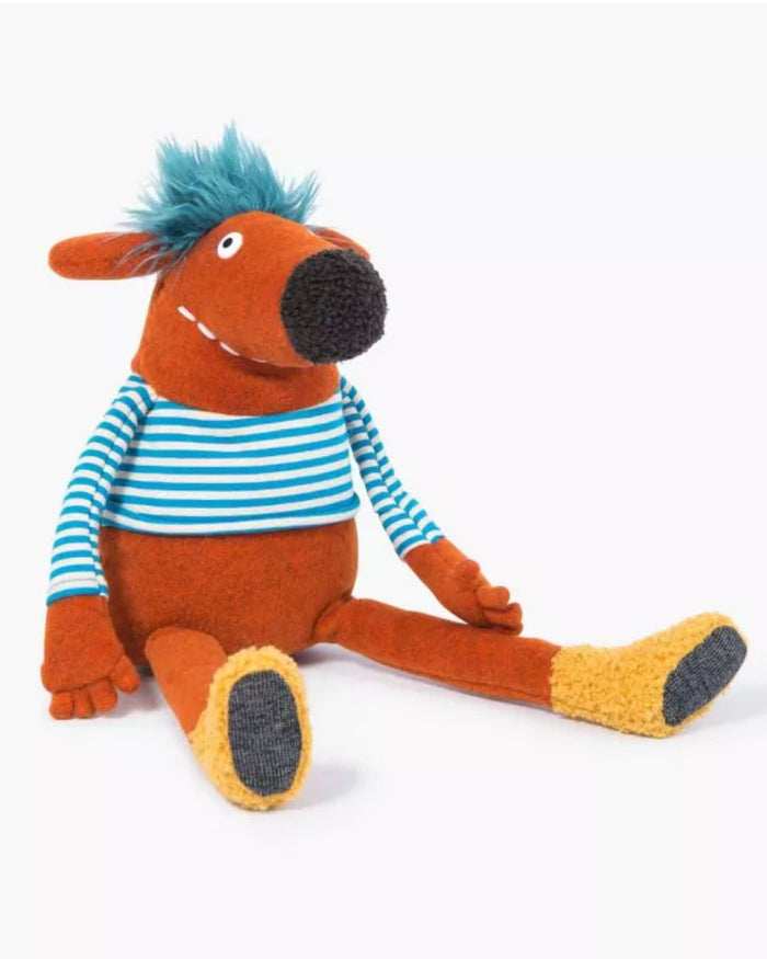 🧡 Pidou Orange Plush – Moulin Roty