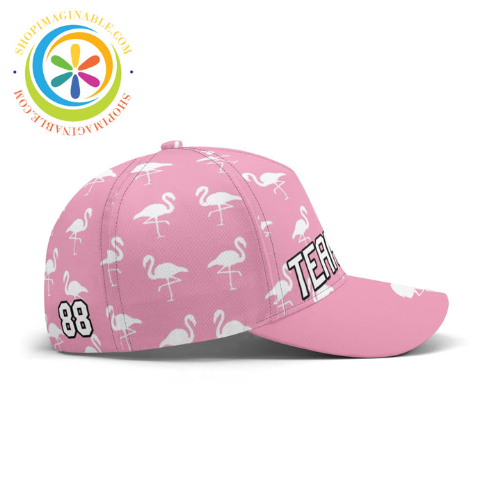 Pink Flamingo Baseball Hat